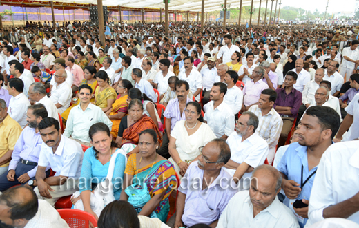 Rahul gandhi rally in Mangalore 